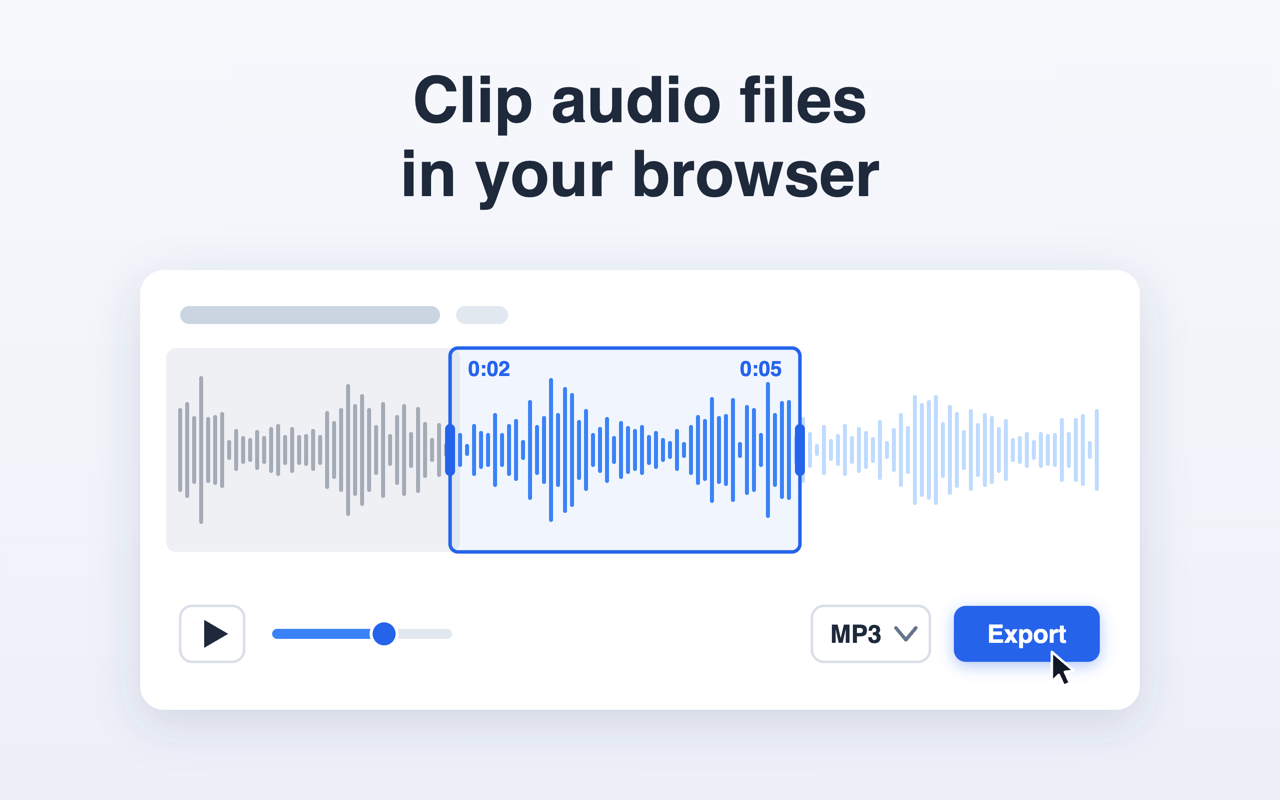 Audio Clipper